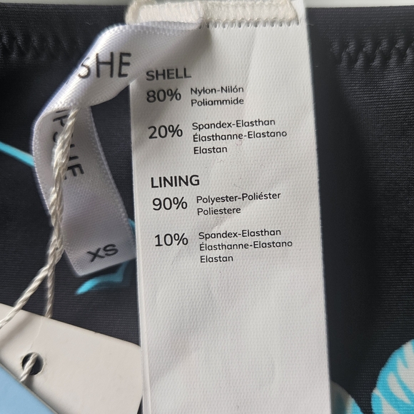 Cupshe One Piece Bathing Suit Vneck Crisscross Front Adjustable String Tie - Picture 9 of 9